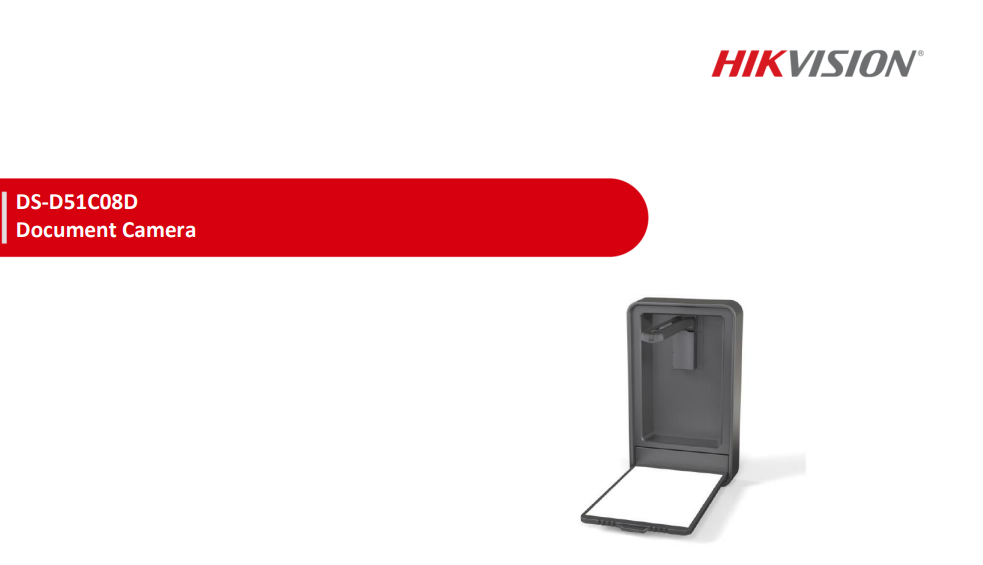 HIKVISION DS-D51C08D 8MP Visualizer