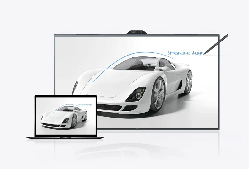 MAXHUB T6530 V6 Transcend 65 Inch 丰富接口展示