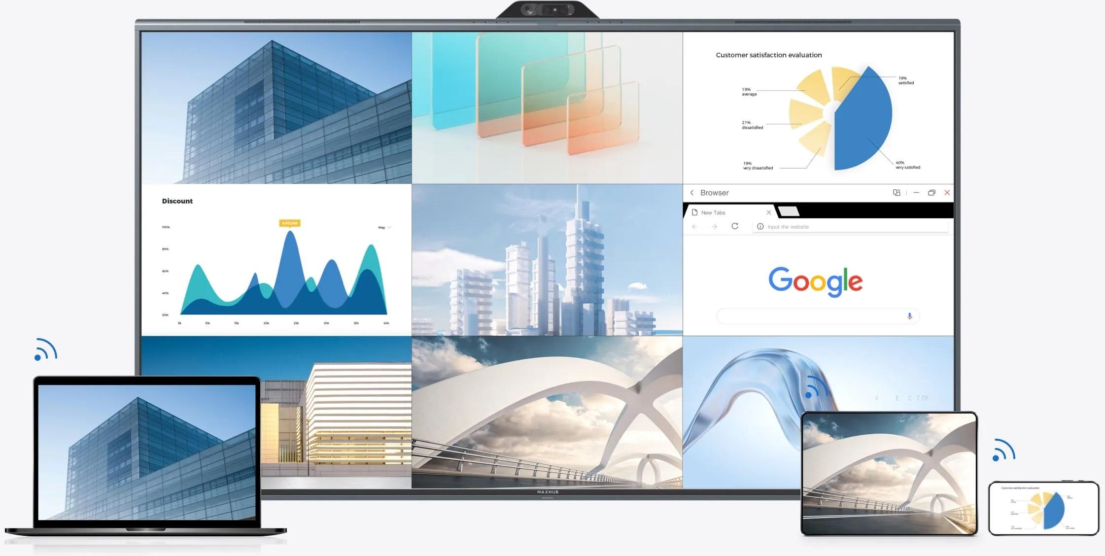 Maxhub V6 Transcend T6530 屏幕共享