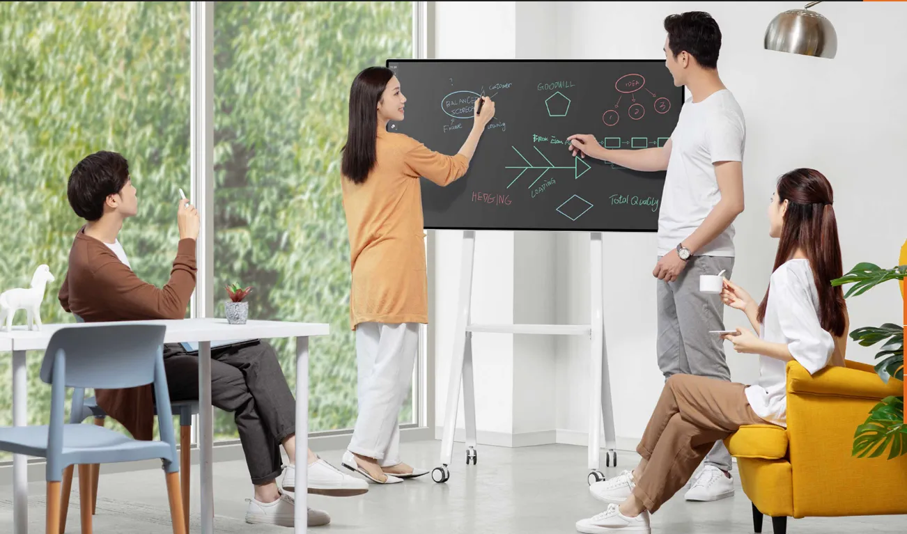 MAXHUB V5 DM55CA 智能旋转交互平板展示